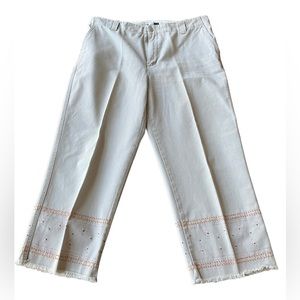 Gap Cream Jeans for Women Size 14
